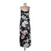 Philosophy Republic Clothing Casual Dress - Maxi: Black Tropical Dresses - Women's Size 10