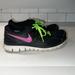 Nike Shoes | Nike Flex 2013 Run Tennis Shoes - 9.5 Women’s | Color: Black/Green | Size: 9.5