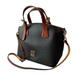 Dooney & Bourke Bags | Dooney & Bourke Woman’s Trina Satchel Black Pebble Grain Leather | Color: Black/Brown | Size: - 12”X10”X6.75”