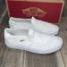 Vans Shoes | Authentic Vans Signature Slip On Sneakers Sz 7 | Color: White | Size: 7