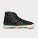 Gucci Shoes | Gucci 1977 Tennis High Top Sneaker - Men’s 10.5 | Color: Green/Red/White | Size: 10.5