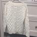 Zara Shirts & Tops | Cream Zara Knit Sweater | Color: Cream | Size: 7g