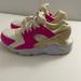 Nike Shoes | Nike Huarache Run Gs Cj0405-400 "Cream Fuchsia" Sail Pink Girls Sz 4.5 Y | Color: Cream/Pink | Size: 4.5bb