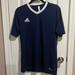 Adidas Shirts | Adidas Men's Jersey Shirt Sz M Navy Blue White | Color: Blue/White | Size: M