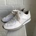 Michael Kors Shoes | Michael Kors White Chunky Sneakers Size 8 | Color: White | Size: 8