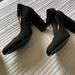 Nine West Shoes | Black Suede Shoes Ankle Strap | Color: Black | Size: 7
