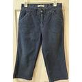 Levi's Jeans | Levi's Denim Crop Capri Jeans Side Pockets Red Tab Women's Size 8 | Color: Blue | Size: 8