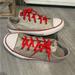 Converse Shoes | Converse Girls' Chuck Taylor All Star Shoes, Mouse Grey, Size 3 | Color: Red/Silver | Size: 3bb