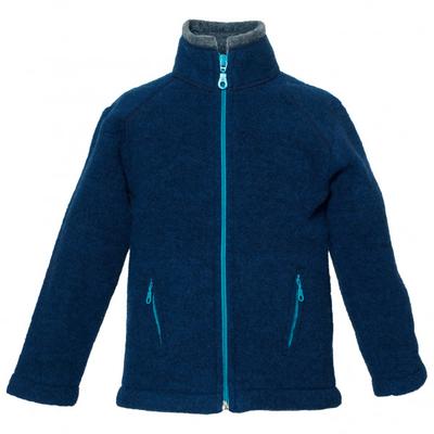 Reiff - Kid's Wollfleecejacke Colori - Merinojacke Gr 98/104 blau
