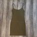 Urban Outfitters Dresses | Green Ribbed Bodycon Dress | Color: Green | Size: M