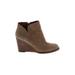 Lucky Brand Ankle Boots: Tan Shoes - Women's Size 7
