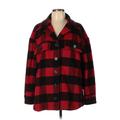 La Miel Jacket: Red Checkered/Gingham Jackets & Outerwear - Women's Size Large