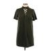 Forever 21 Casual Dress: Green Dresses - Women's Size Large