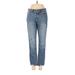 LC Lauren Conrad Jeans - Super Low Rise: Blue Bottoms - Women's Size 4