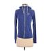 Nike Zip Up Hoodie: Blue Tops - Women's Size Small