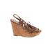 Nine West Wedges: Tan Shoes - Women's Size 5