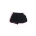 Under Armour Athletic Shorts: Black Color Block Activewear - Women's Size Large