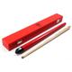 Jonny 8 Ball JET Junior 36 Inch 2 Piece Centre Joint Kids Ash Pool Snooker Cue 10mm Tip & MATCHING Hard Case (Red)