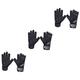 POPETPOP 3 Pairs Dumbbell Gloves Mens Glove Workout Gloves for Men Gym Grip Gloves Mens Gym Gloves Unisex Workout Gloves Weight Lifting Gloves Dumbbells Training Gloves Sports Fitness