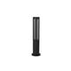 IP65 Outdoor Post Light Fixtures Anti-Rust Post Light Waterproof Matte Black Outdoor Post Light Lantern Outdoor with Clear Glass Shade E27 Socket Post Light for Yard Lawn Garden Post Lamp Made in