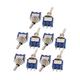 10Pcs AC Control Electrical 125V 6A On-Off-On 3 Position 3 Terminals SPDT Latching Toggle Switch ElectronicSwitch