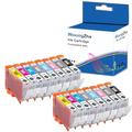 Woungzha Compatible Ink Cartridge CLI65 CLI-65 Replacement for Canon PIXMA PRO-200 (16-Pack)