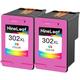 NineLeaf 302XL High Yield Ink Cartridges Replacemement for HP 302 302XL Compatible with Envy 4502 4520 4521 4522 4524 4527 Deskjet 3630 3632 3634 Officejet 3830 3835 5230 3831,2 Tri-Colour