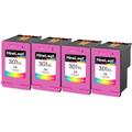 NineLeaf 301XL High Yield Ink Cartridges Replacemement for HP 301 301XL Compatible with HP Deskjet 2540 1510 3055A 1000 1050A 2542 1514 Envy 4500 5530 5532 4502 Officejet 2620 4630 4634,4 Tri-Colour