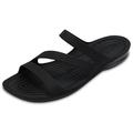 Crocs Women's Swiftwater Sandal, Black/Black, 7 UK