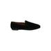 Banana Republic Flats: Black Print Shoes - Women's Size 8 1/2 - Almond Toe