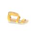 Adrienne Vittadini Wedges: Yellow Shoes - Women's Size 8