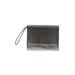 Neiman Marcus Wristlet: Embossed Silver Print Bags