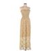Romeo & Juliet Couture Casual Dress: Gold Dresses - Women's Size Medium