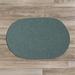 Blue/Green 72 x 0.5 in Area Rug - August Grove® Navarrette Braided Teal Area Rug | 72 W x 0.5 D in | Wayfair D34046E416264352A10802DE9EF70A55