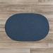 Blue 24 x 0.5 in Indoor Area Rug - August Grove® Navarrette Braided Wool Federal Rug Wool | 24 W x 0.5 D in | Wayfair