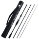 Goture Finality 4 pieces Spinning Casting Fishing Rod 2.1M 2.4M 2.7M M/MH Power Lure Pole Bass Carp