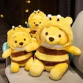 Disney Winnie The Pooh Cute Bear Doll Soft Plush Toy Bee Stuffed The Best Birthday Gift for