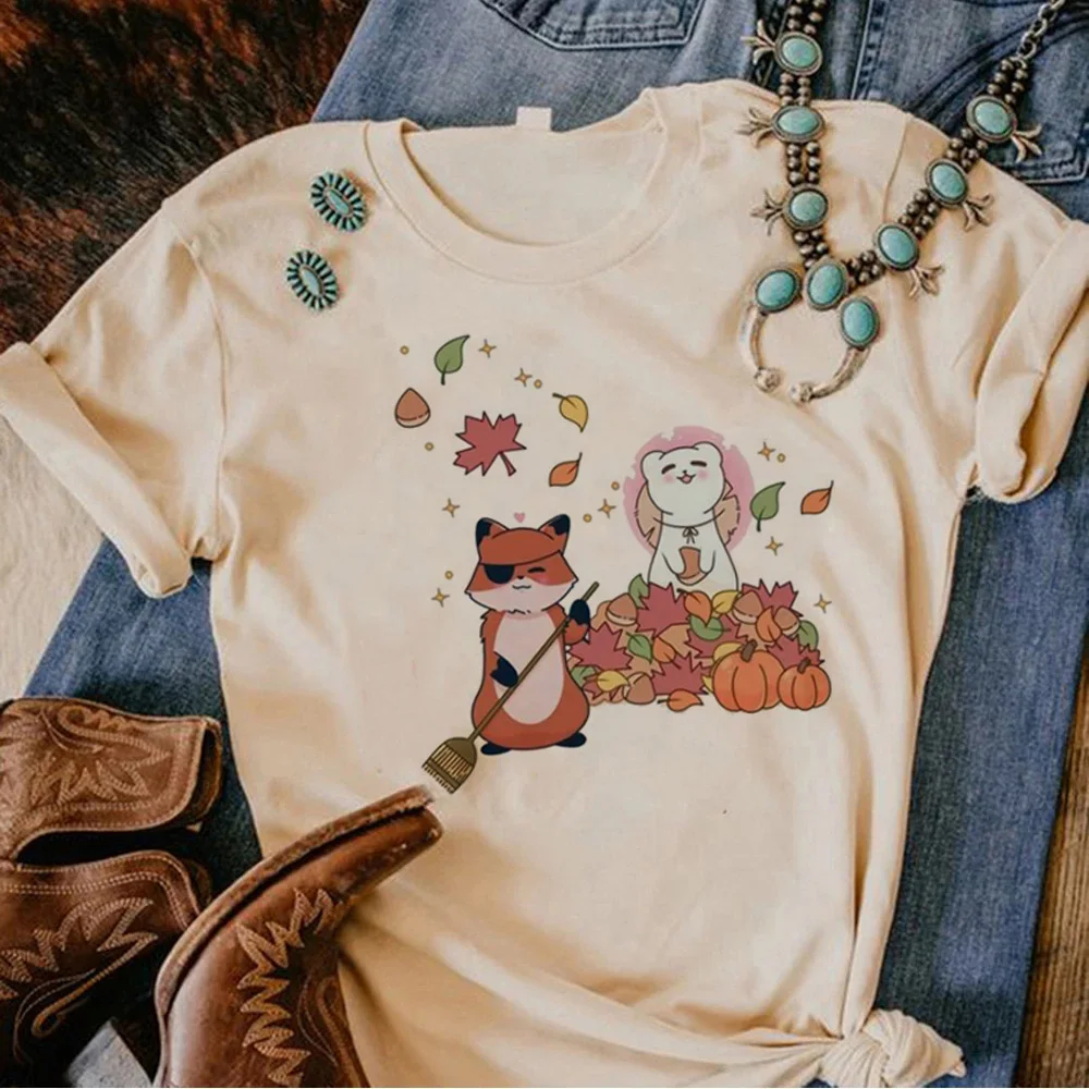 Tgcf Tee women harajuku streetwear Japanese t shirt girl graphic designer clothing