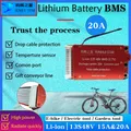 YUNHUI STAR BMS 7S 24V 13s 48v 15A 20A 18650 Li - Ion Battery Pack plaque de protection BMS e - bike