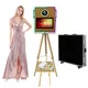 Portable Camera Photo Booth with 15.6 inch Touch Screen Selfie Photobooth DSLR Photo Booth Machine