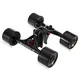 New Pro Longboard Truck Aluminum Alloy 2 Pieces Skate Truck With 70mm Big Wheels Skateboard Trucks