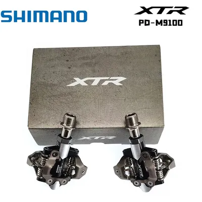 Shimano XTR Pédale De PD-M9100 VTT Pédale XT Autobloquante Avec SH51 Aleats pour VTT Vélo