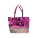 Jessica Simpson Shoulder Bag: Metallic Pink Solid Bags