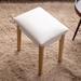 Corrigan Studio® Elegant & Modern Design Of Wooden Dressing Stool Makeup Stool | 40 H x 40 W x 30 D in | Wayfair E305F4FA38774A808DBCB6D5CC2ED6D5