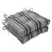 Gracie Oaks Getaway Indoor/Outdoor Chair Pad Polyester in Gray | 16 W in | Wayfair 1D00BD5DC93544258BDD53CAA85CFA1D