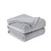 Everly Quinn Hassain Blanket Microfiber/Fleece/Microfiber/Fleece in Gray | 68 W in | Wayfair 870D8EAFB86E4F4BB20611410E099793