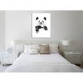 Trinx "Funny Panda" Gallery Wrapped Canvas By Balazs Solti Canvas in Green | 16 H x 12 W x 1.5 D in | Wayfair 71739E7BE8754EB49378EFB7BCE2494C