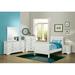 Canora Grey 5 Piece Bedroom Set In White Finish 5 Piece Wood in Brown/White | Twin | Wayfair 6FEF8B4E9C9A4D69BFD1D589F0CB2942