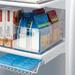 mDesign Plastic Stackable Kitchen Organizer Storage Bin w/ Handles Plastic | 6 H x 14.5 W x 14.6 D in | Wayfair 3914MDK