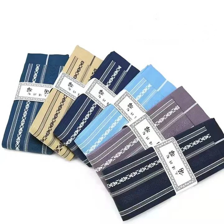 Japanische traditionelle Kimonomachi, Kimono Yukata Eckgürtel, reine Baumwolle, Accessoires Gürtel Cos Accessoires Need To Hand Tie